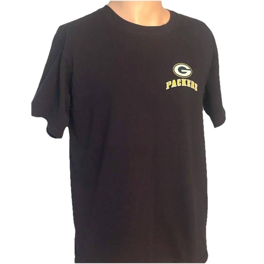 Green Bay Packers NFL Team Apparel Short Sleeve T-Shirt Mens Medium